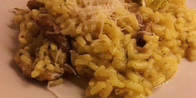 Risotto ai funghi porcini