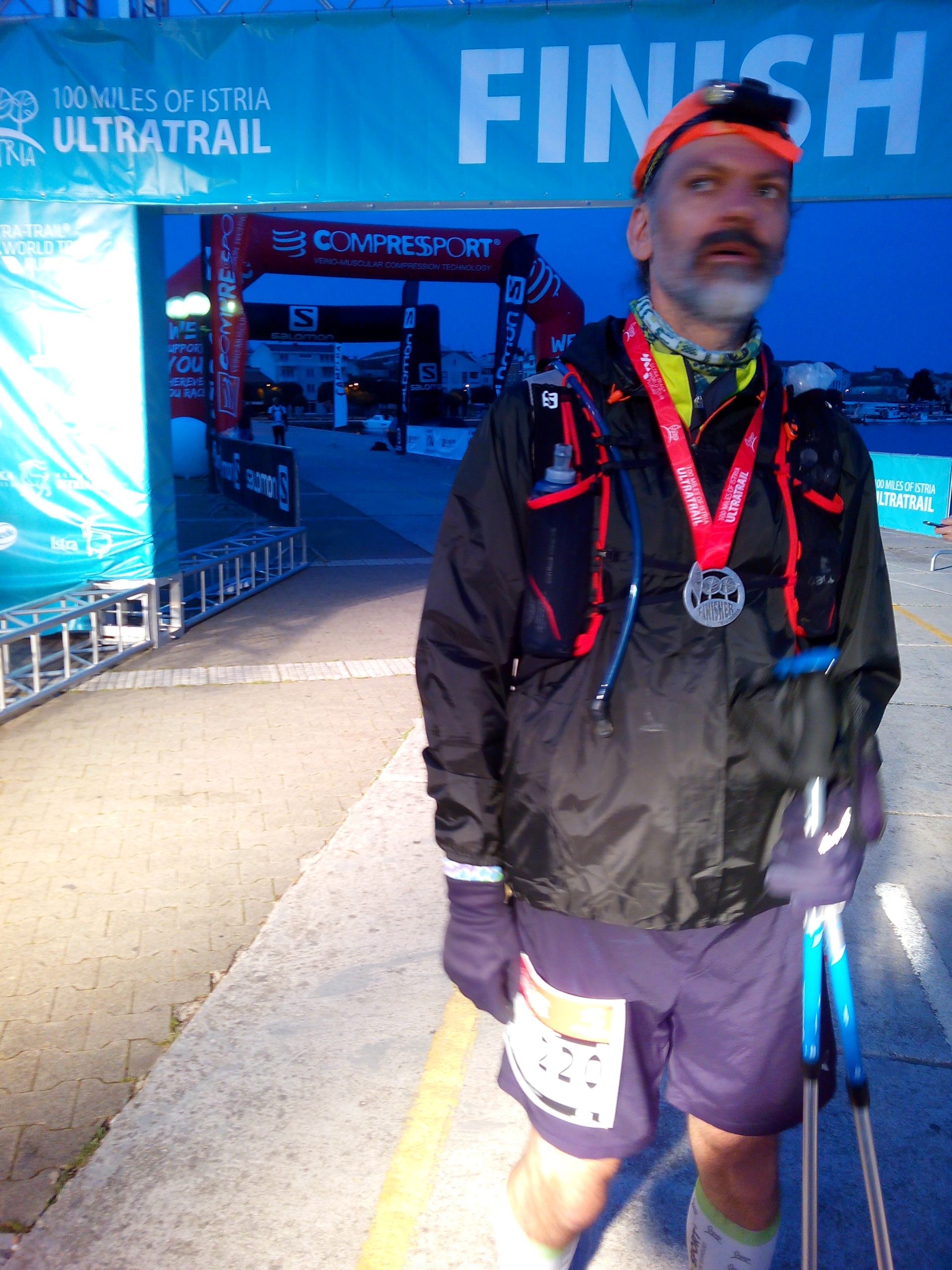Istria 100 Miles - Umag - The Finish Line