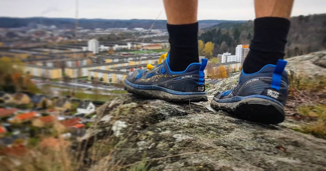 My Altra Lone Peak shoes after more than 1700km